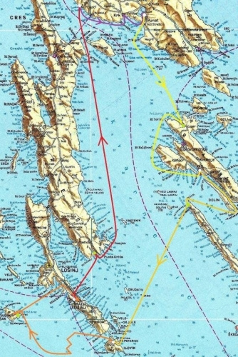 Pilsner und Bora im Viertelmeer - Kvarneric & Kvarner … Törnbericht Vorschaubild