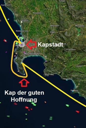 Jenseits von Afrika - die Segelreise eines Abenteurers ... Törnbericht Vorschaubild