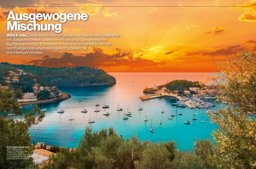 Balearen (Yachtrevue Version) Törnbericht Vorschaubild